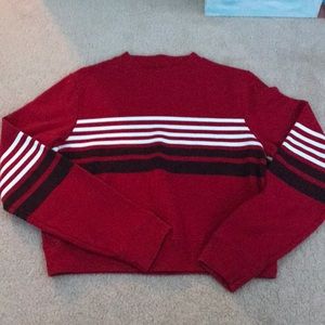 Crop top sweater